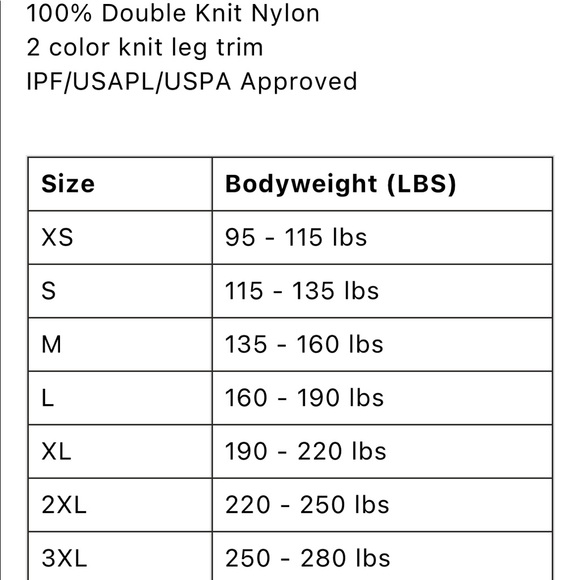 Powerlifting Singlet - Picture 3 of 3